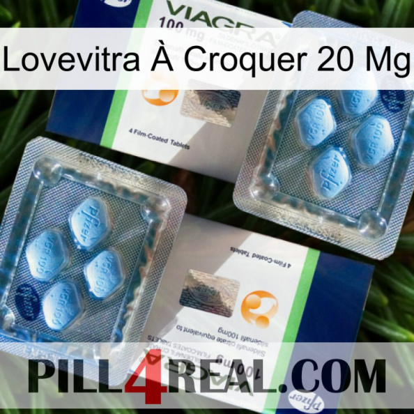 Lovevitra À Croquer 20 Mg viagra5